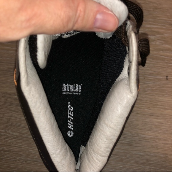 Hi tec mens ortholite leather sneakers size 9.5 - Picture 6 of 8